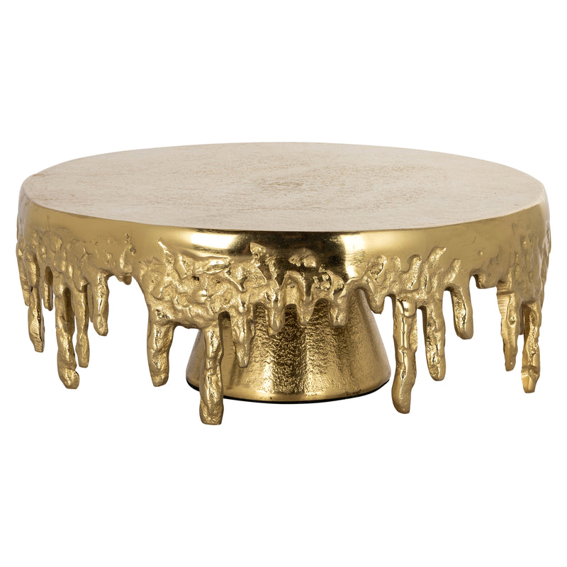 Richmond Kuchenplatte Carmona gold – elegante Etagere aus Eisen