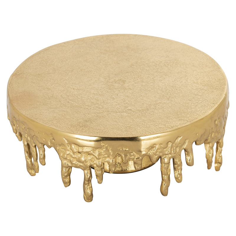 Richmond Kuchenplatte Carmona gold – elegante Etagere aus Eisen