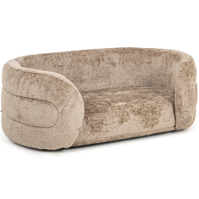 Hundebett Bingo Taupe Chenille – kuscheliger Rückzugsort für Hunde
