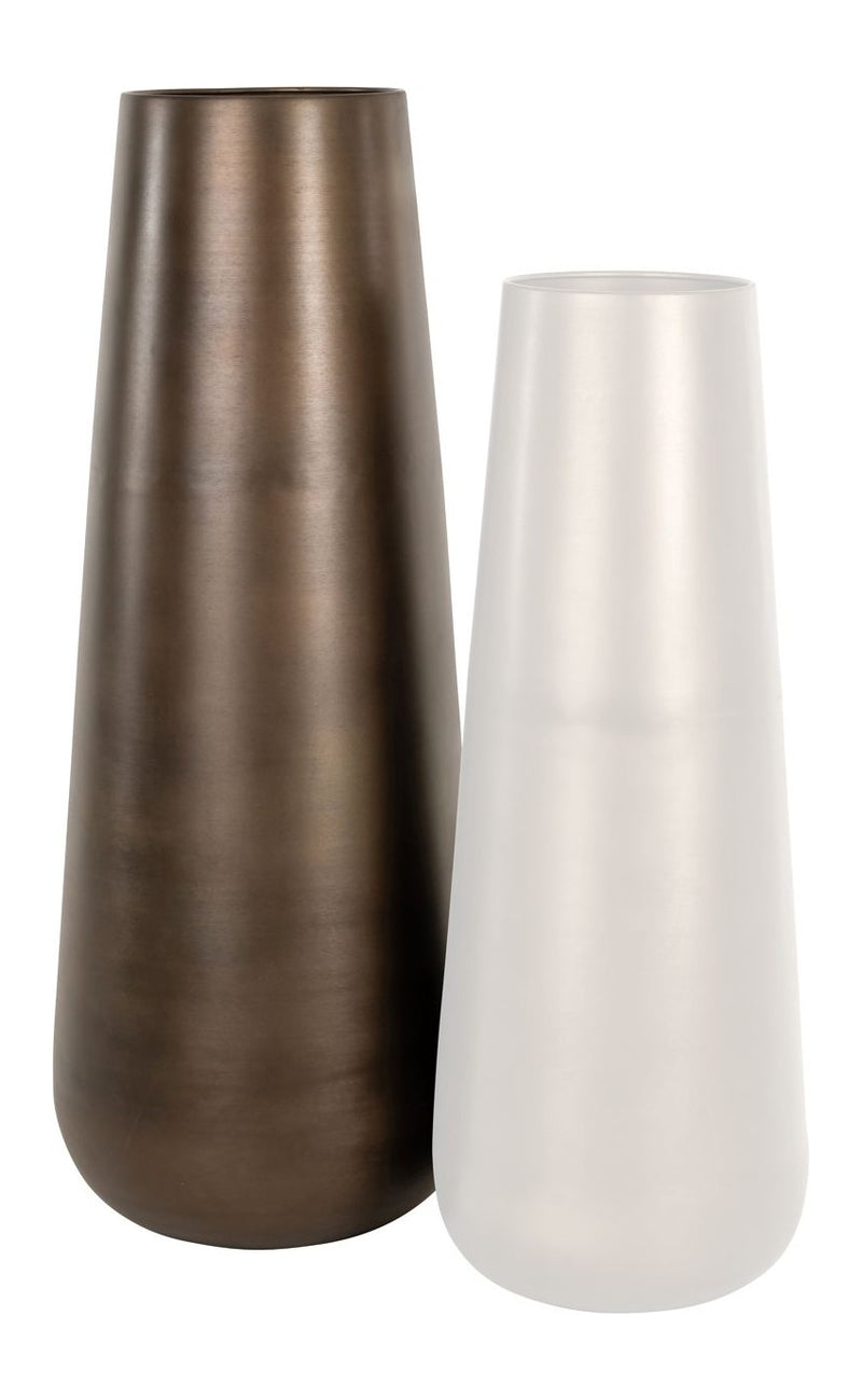 Vase Kenza XXL, 142 cm, Aluminium Brass Antique, Richmond