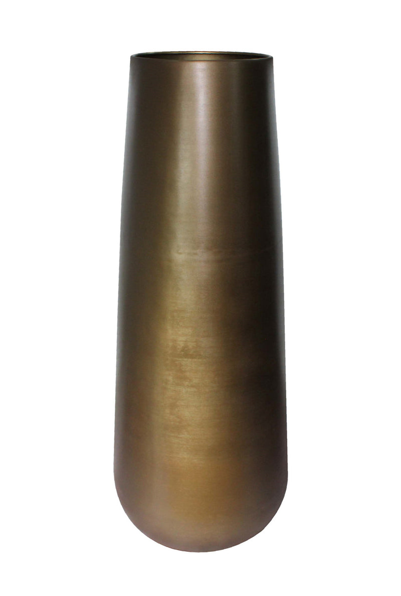 Vase Kenza XXL, 142 cm, Aluminium Brass Antique, Richmond