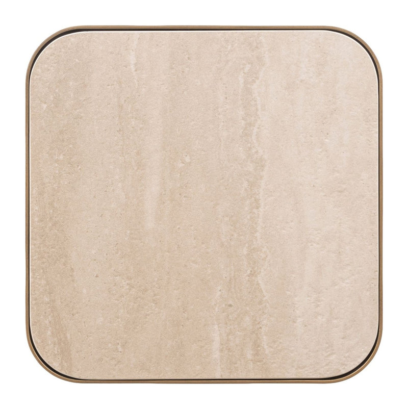 Richmond Säule Claridge gold antique – runder Deko-Sockel, 100 cm