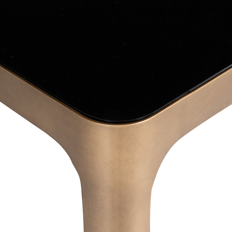 Richmond Säule Claridge gold antique – runder Deko-Sockel, 100 cm