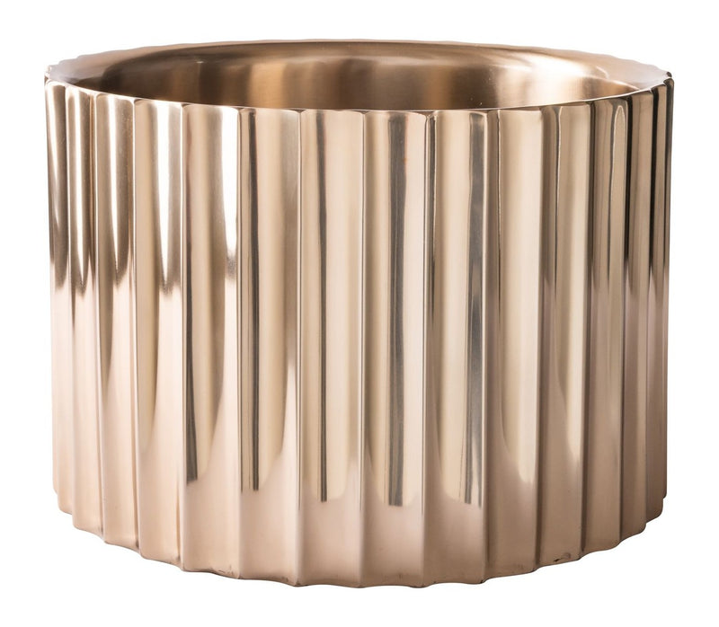 Richmond Minoa Champagnerkühler gold – Weinkühler aus Edelstahl, 35 cm
