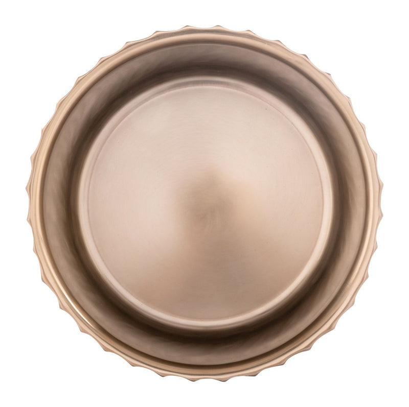 Richmond Minoa Champagnerkühler gold – Weinkühler aus Edelstahl, 35 cm