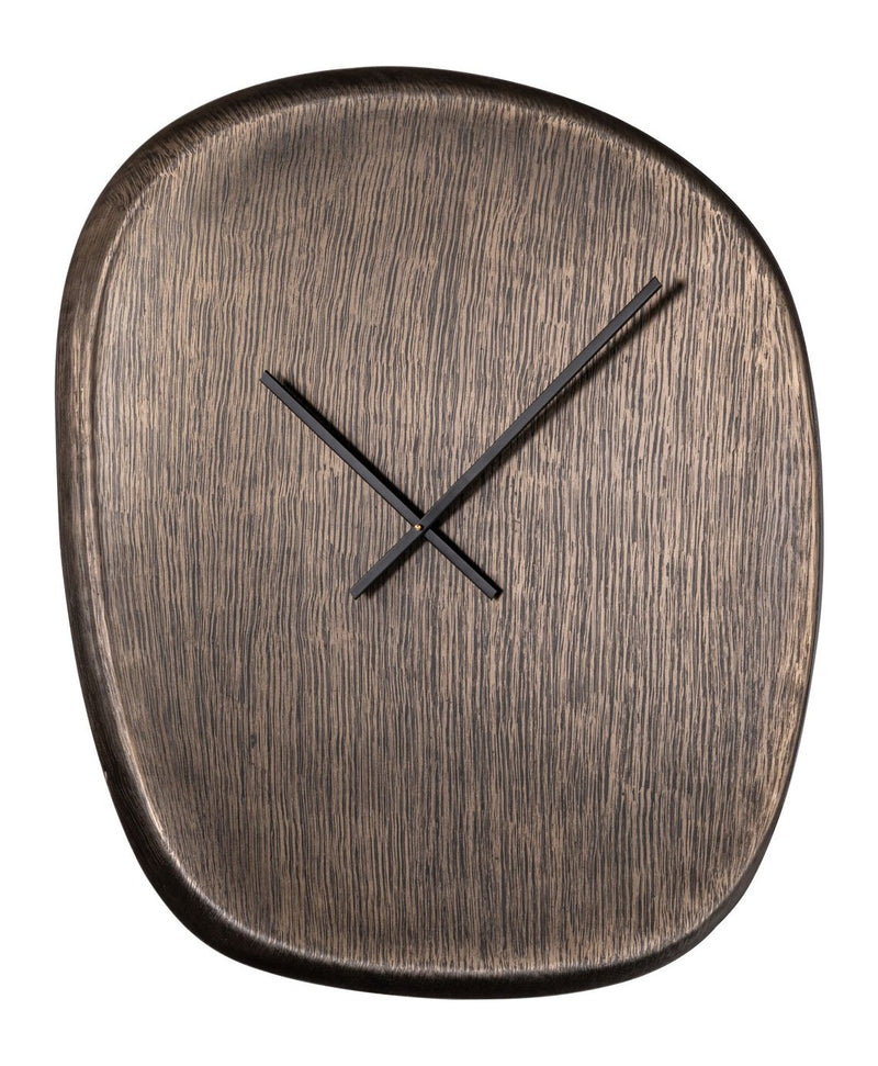Richmond Wanduhr Nuvani bronze – rund, 88 cm, Eisengestell