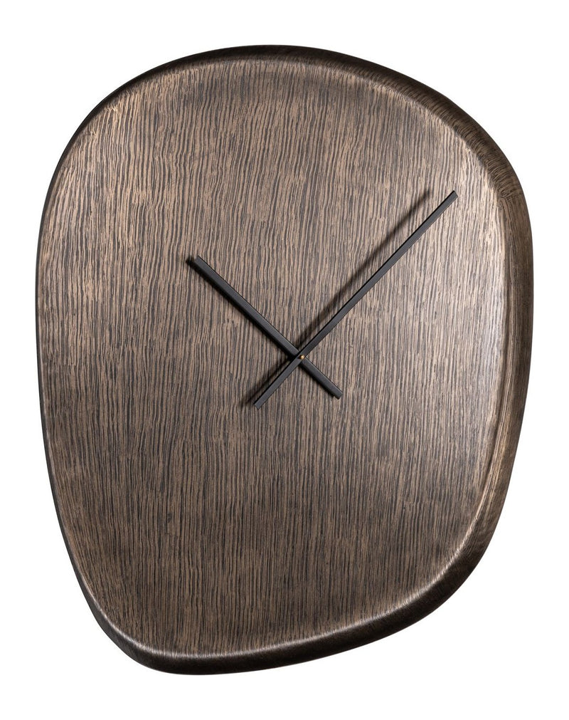 Richmond Wanduhr Nuvani bronze – rund, 88 cm, Eisengestell