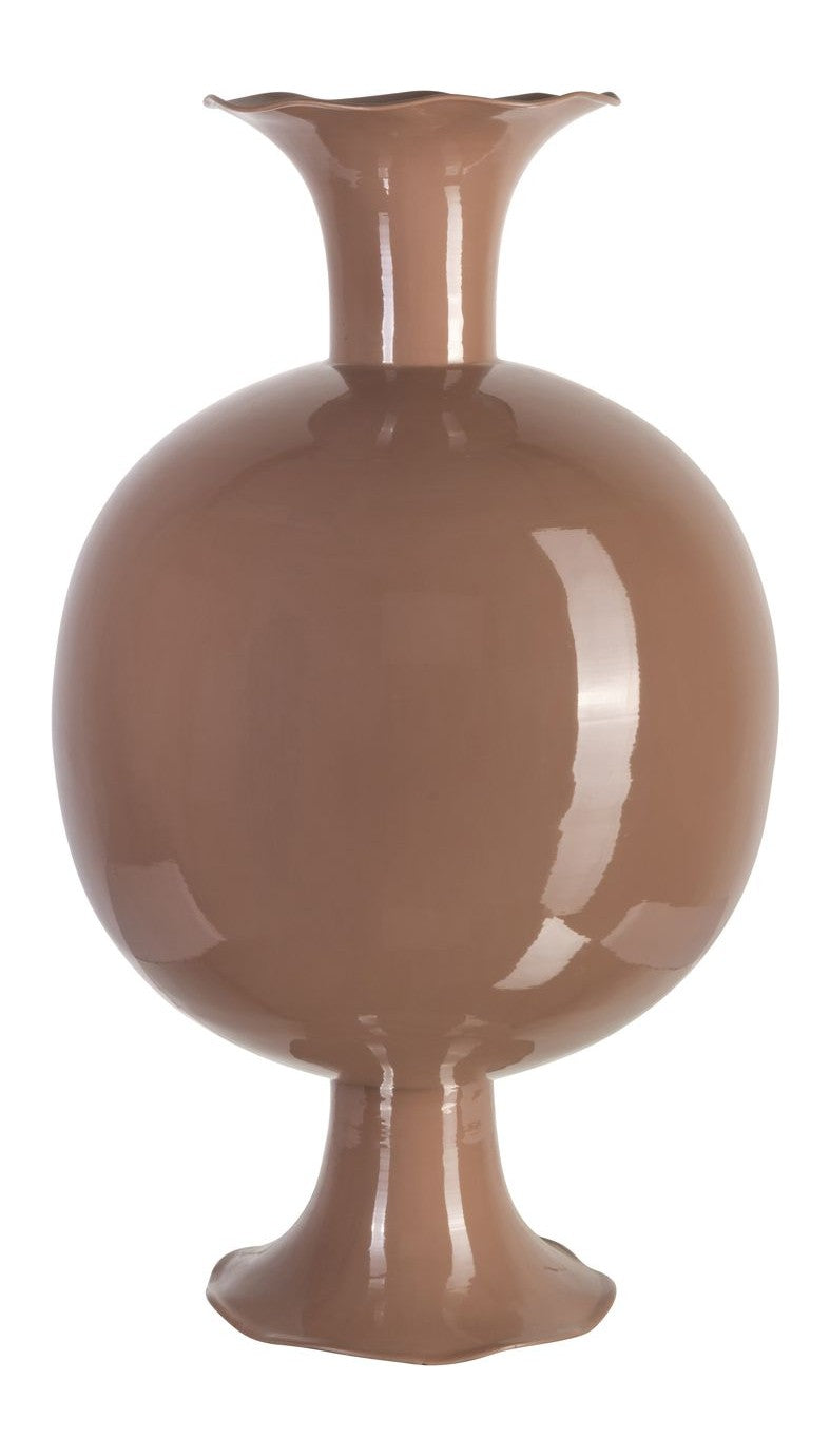 Richmond Vase Mochi Mocha Mousse – Bodenvase Eisen, 74,5 cm