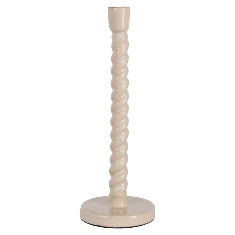 Richmond Kerzenhalter Nena tapioca small, Aluminium, 28,5 cm