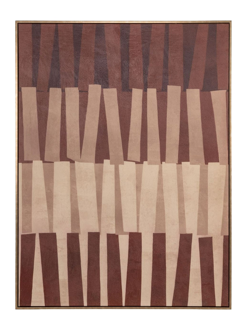 Richmond Wandkunst Voga Braun – elegante Wanddekoration 90x120 cm