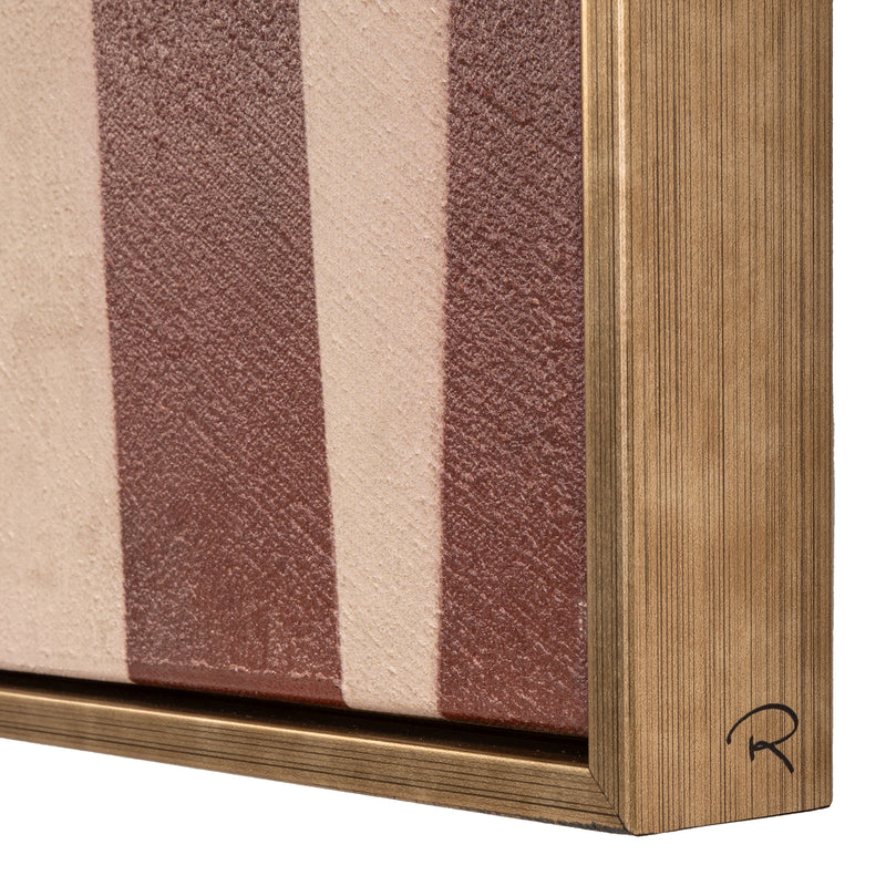 Richmond Wandkunst Voga Braun – elegante Wanddekoration 90x120 cm
