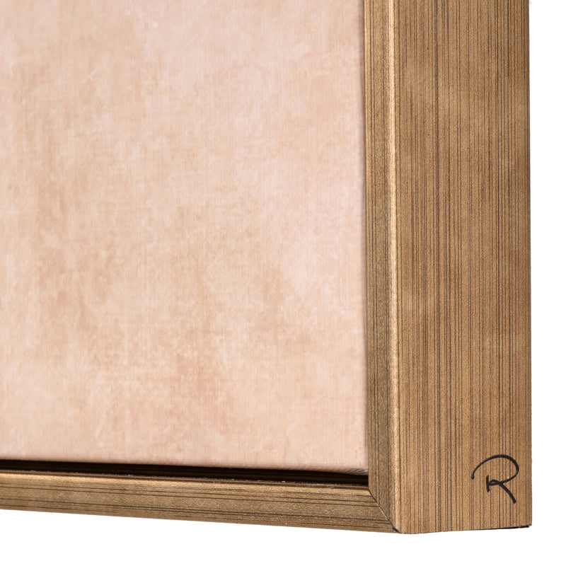 Wandkunst Liberty brown – XXL Wandbild 200x120 cm, Kiefer & Leinwand