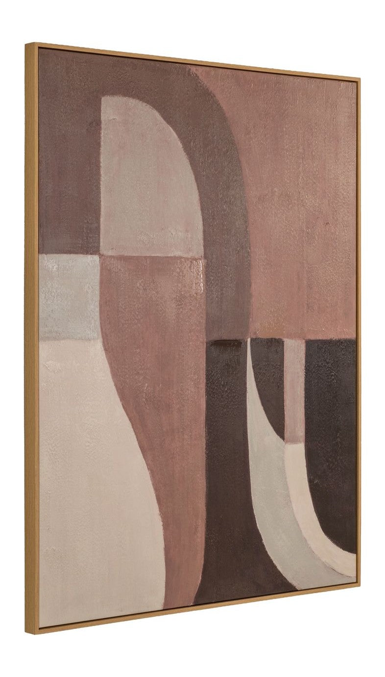 Richmond Wandkunst Tatu Left Brown, Wandbild 120x90 cm, braun