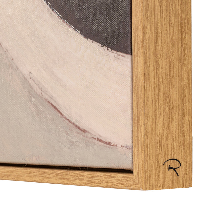 Richmond Wandkunst Tatu Left Brown, Wandbild 120x90 cm, braun