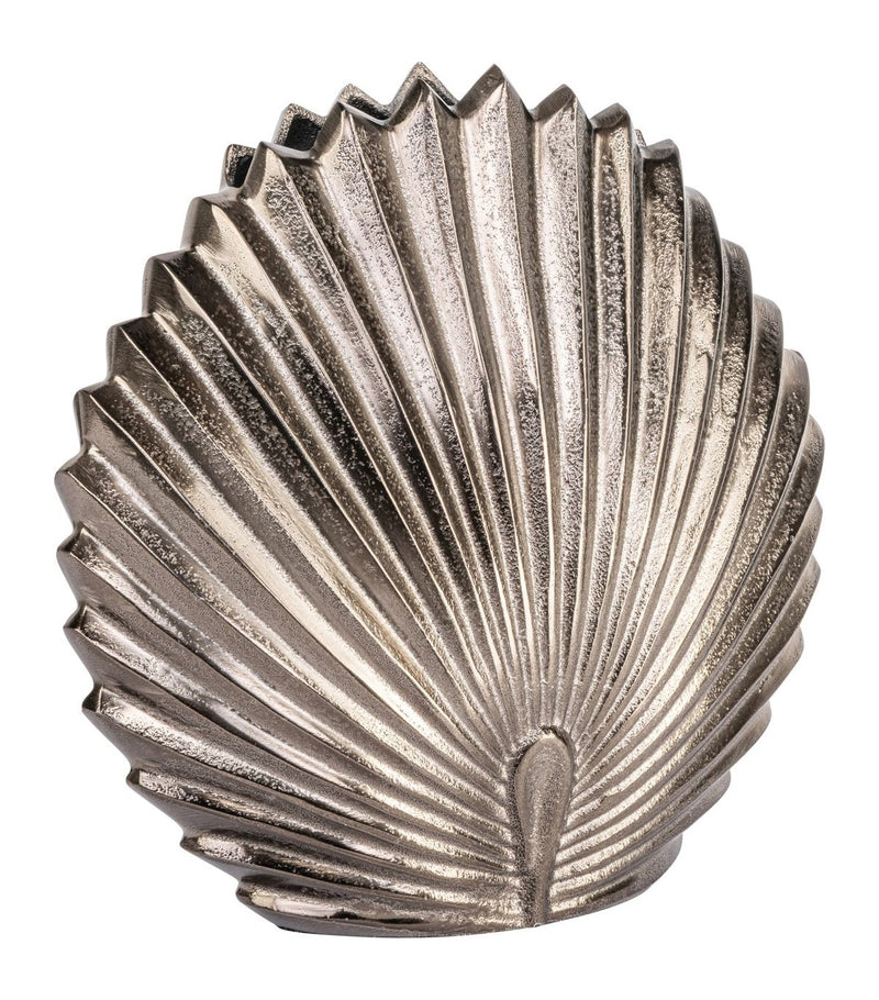 Vase Mara brass antique - elegante Deko-Vase aus Aluminium, groß