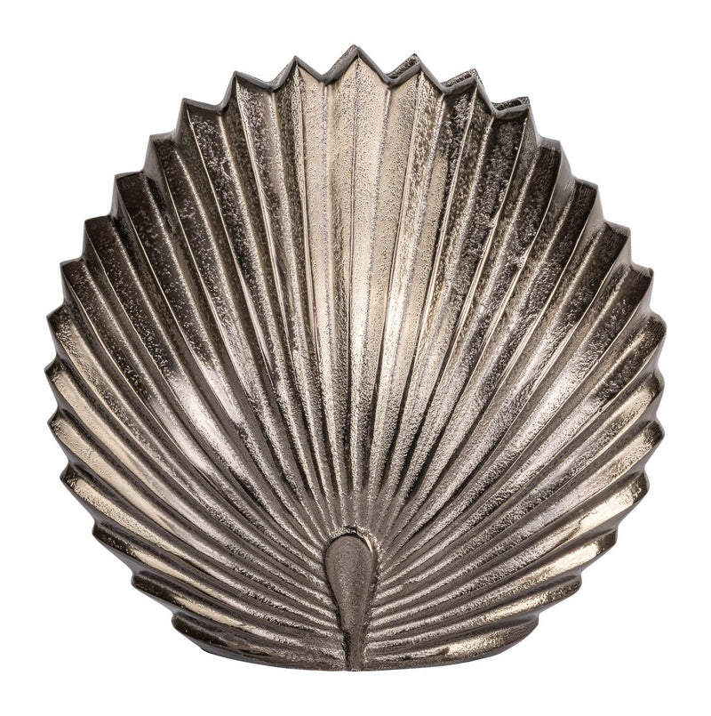 Vase Mara brass antique - elegante Deko-Vase aus Aluminium, groß