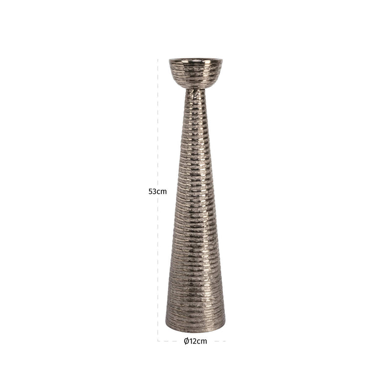 Richmond Kerzenhalter Jola brass antique large, Aluminium, 53 cm
