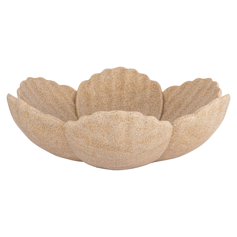 Richmond Dekoschale Shellie Beige – Muschelform, 35x33 cm