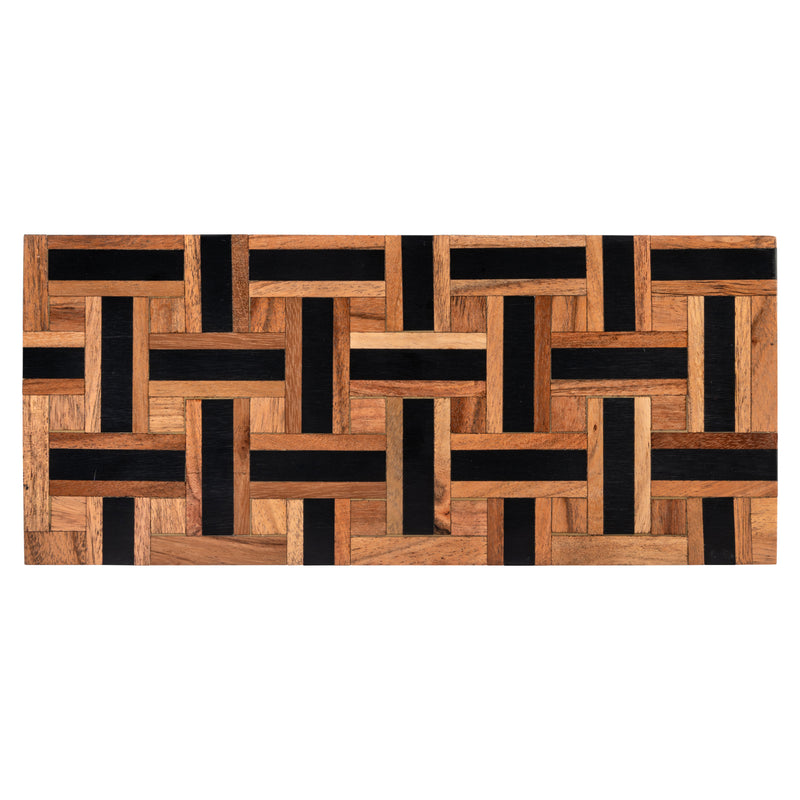 Richmond Aufbewahrungsbox Floor braun – Deko-Box aus Harz & MDF