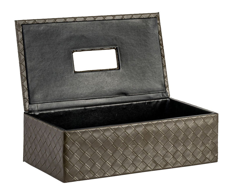 Vex Taschentuchbox Olive – dekoratives Objekt von Richmond Interiors