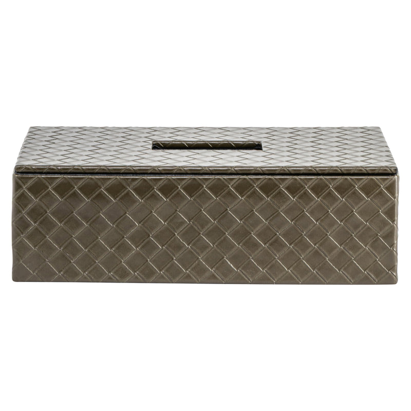 Vex Taschentuchbox Olive – dekoratives Objekt von Richmond Interiors