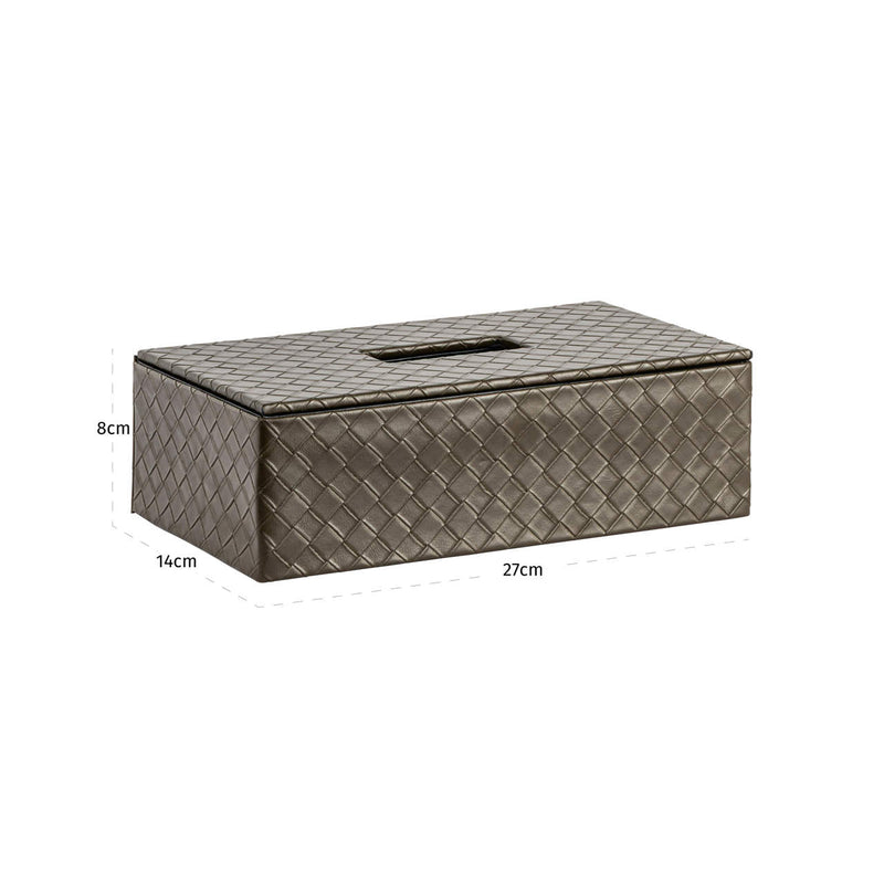 Vex Taschentuchbox Olive – dekoratives Objekt von Richmond Interiors