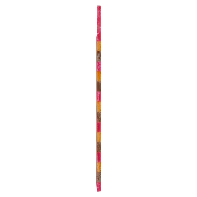 Tablett Cindy Pink/Orange – handgegossenes Design-Tablett aus Harz
