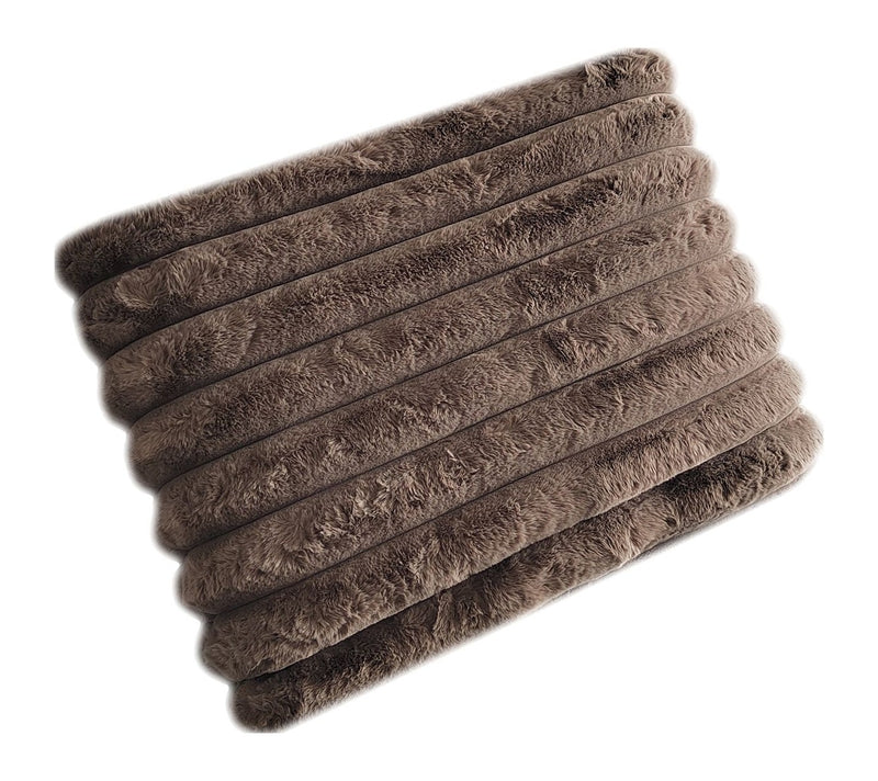 Richmond Decke Chic Furenzo taupe 150x200 cm, weicher Polyester