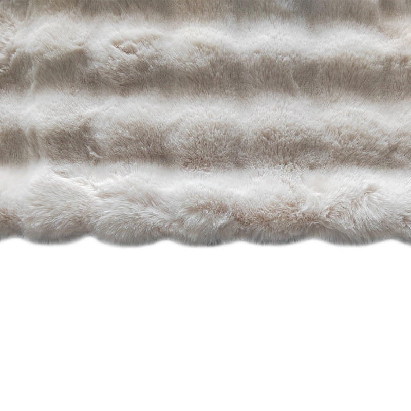Kuscheldecke Cosy Fluff cream 150x200 cm – flauschig weich