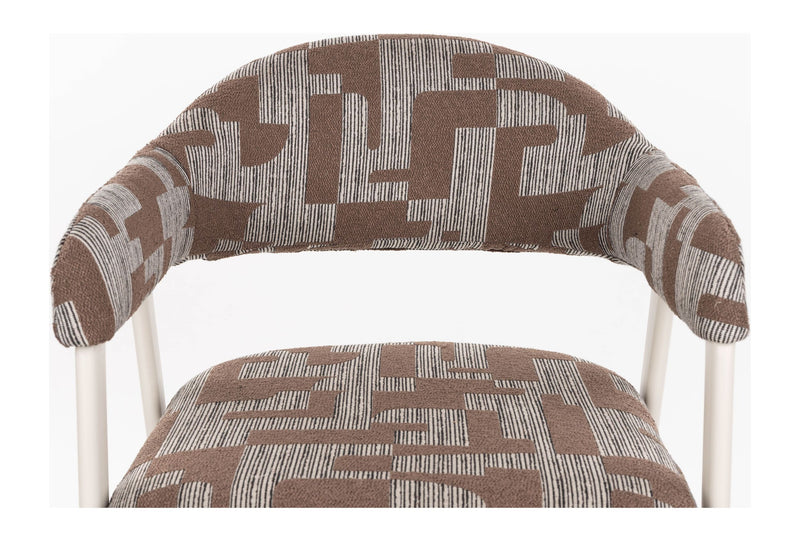 Esszimmerstuhl Miyo mit Armlehnen, Beige im Boho-Stil von Dutchbone