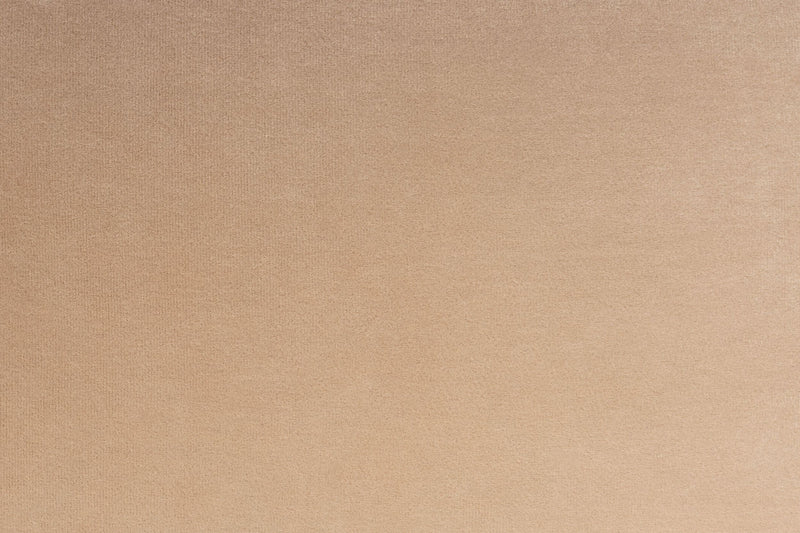Sofa Hazel mit Chaiselongue links in Beige, Eukalyptusholz-Gestell