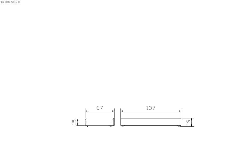 Hasena Roll-Box Bettschublade Schwarz aus Buche Massivholz, rollbar