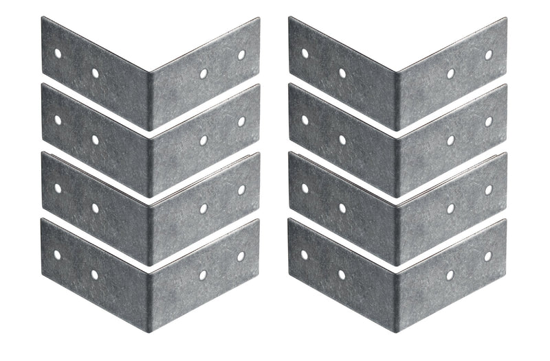 Hasena Case Dekowinkel Industrial-Loft in Used Grau, 4er oder 8er Set