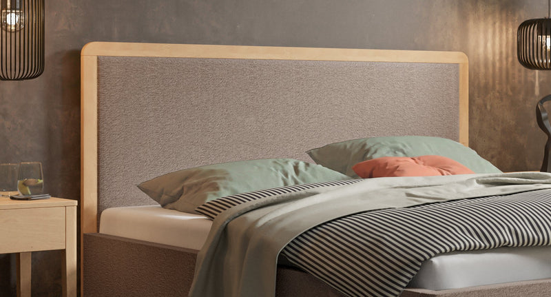 Hasena Polsterbett Reyes Eiche bright mit Sand-Bezug, Dream-Pronto