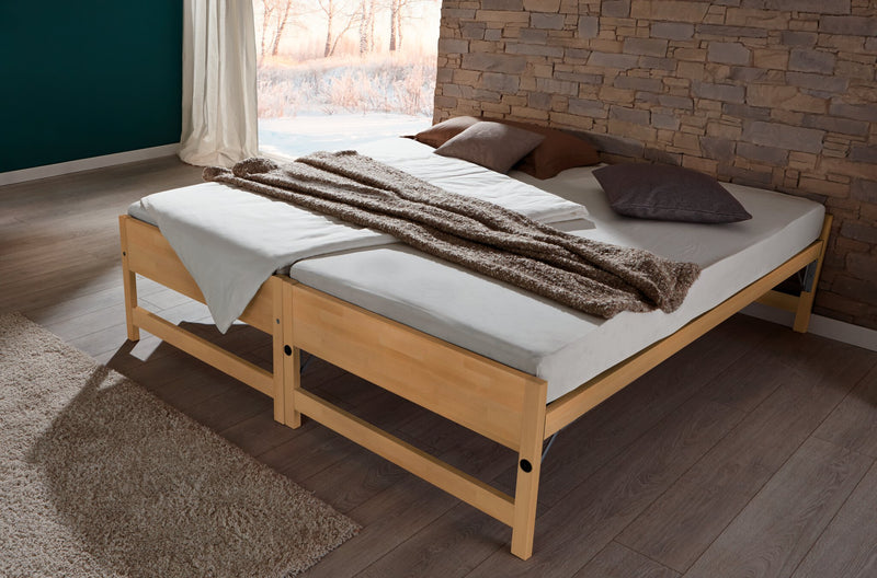 Hasena Gästebett Lido aus Buche Massivholz, natur lackiert