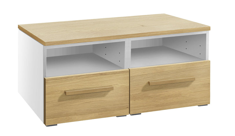 Hasena Kommode Owita Selezione Eiche bright mit weißem MDF-Korpus