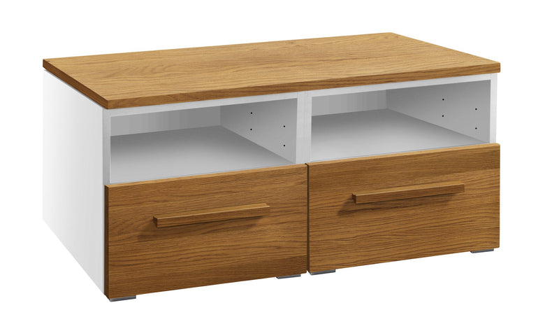 Hasena Owita Kommode Selezione Eiche brandy mit 2 Schubladen