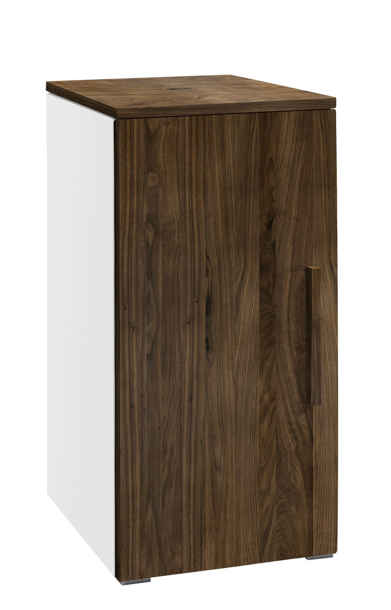 Hasena Kommode Unito Weiß mit Nussbaum-Front, Selezione-Kollektion