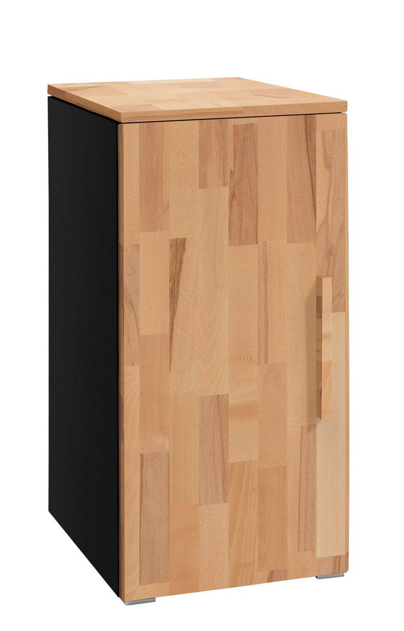 Hasena Kommode Unito Schwarz mit Kernbuche-Front, Selezione