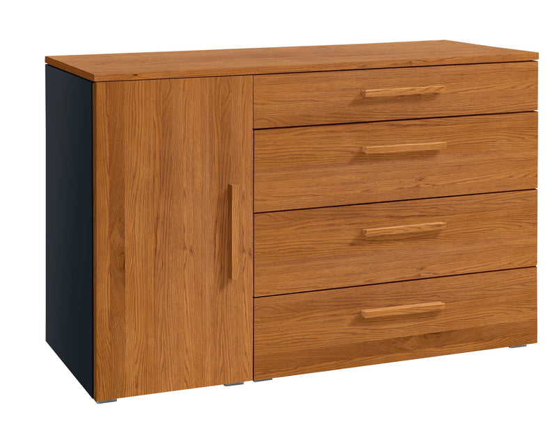 Hasena Selezione Kommode Totrino Eiche Brandy mit 4 Schubladen