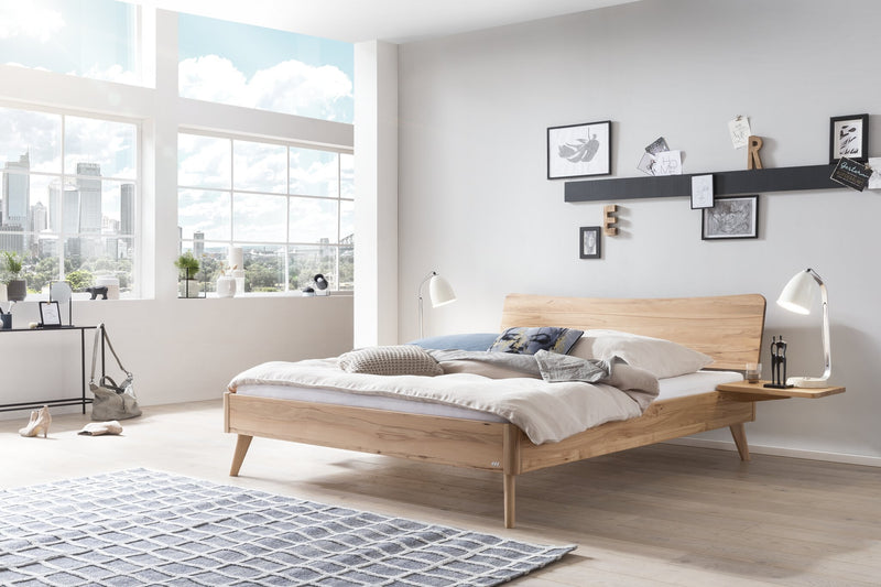 Hasena Nachttisch Drift Wildbuche natur, schwebend am Bett montierbar