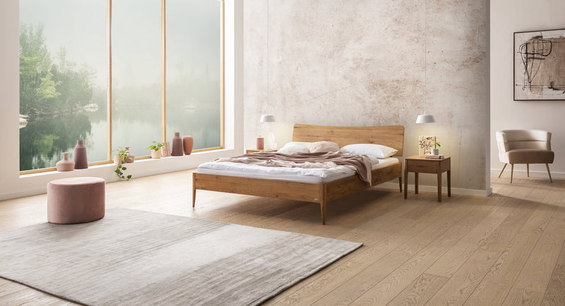 Hasena Styly Nachttisch Lounge Wildeiche natur mit Schublade, geölt