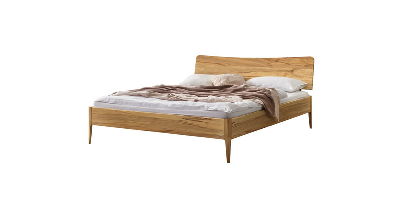 Hasena Massivholzbett Spezia Wildbuche natur geölt, Kollektion Lounge