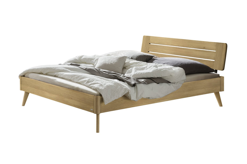 Hasena Rubiera Massivholzbett Eiche bright, geölt – Lounge-Kollektion