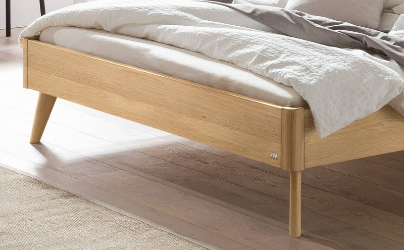 Hasena Rubiera Massivholzbett Eiche bright, geölt – Lounge-Kollektion