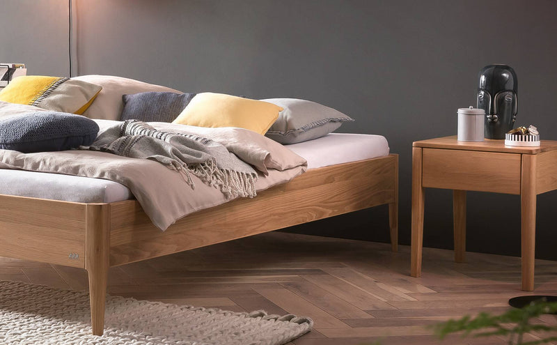 Hasena Pieve Massivholzbett Eiche bright geölt, Lounge-Kollektion