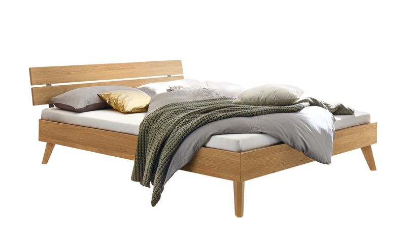 Hasena Massivholzbett Ortona Trento in Eiche bright geölt fürs Schlafzimmer