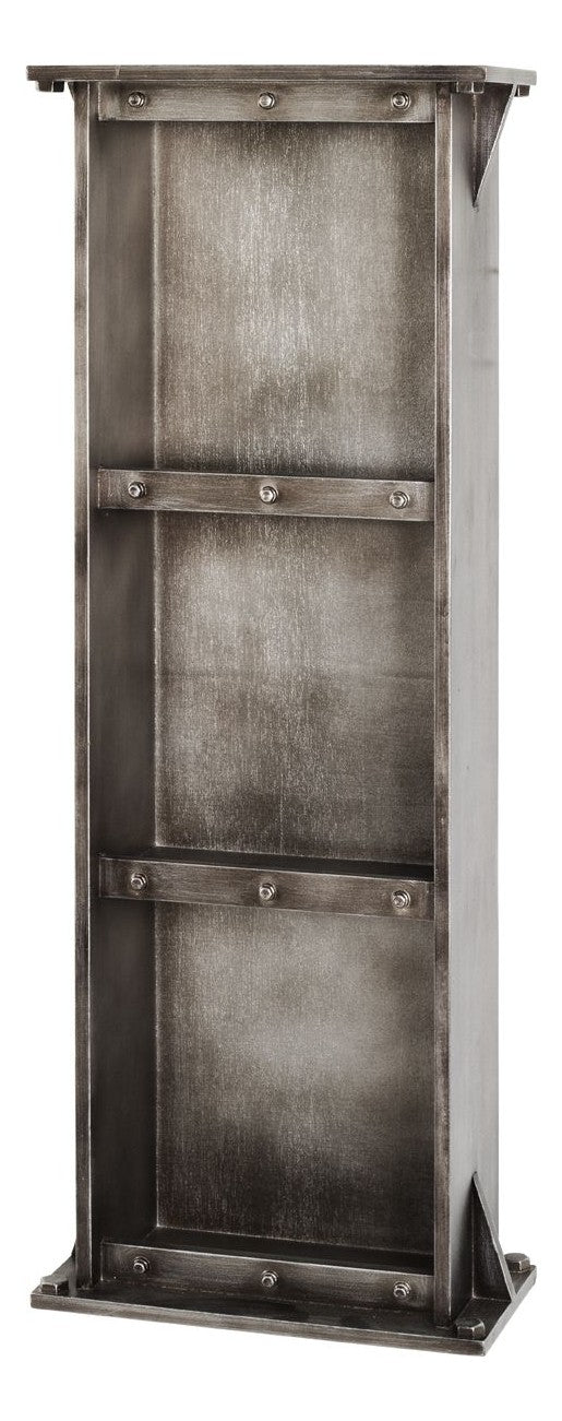 Haku Wandregal mit 3 Ablagen, Industrial-Design in Anthrazit
