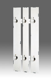 Wandgarderobe mit 6 Haken aus MDF in Antikweiß, Urban Collective – Ansicht 5