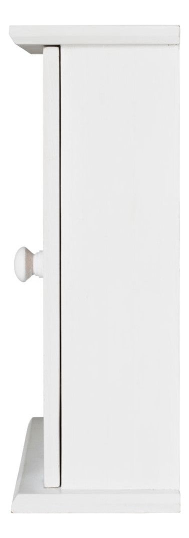 Schlüsselkasten Home, weiß mit 6 goldfarbenen Haken aus MDF – Ansicht 6